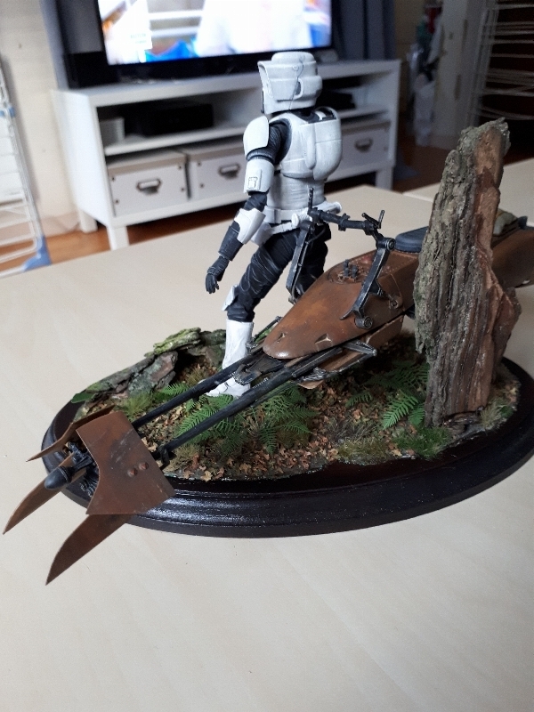 scout trooper + speed bike 1/12 bandai 1516118773916683927