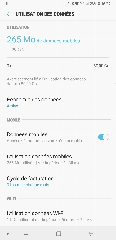 Comment Enlever Economie Des Donnees Samsung Réglages Économie des données - Samsung Galaxy Note 8 - Questions