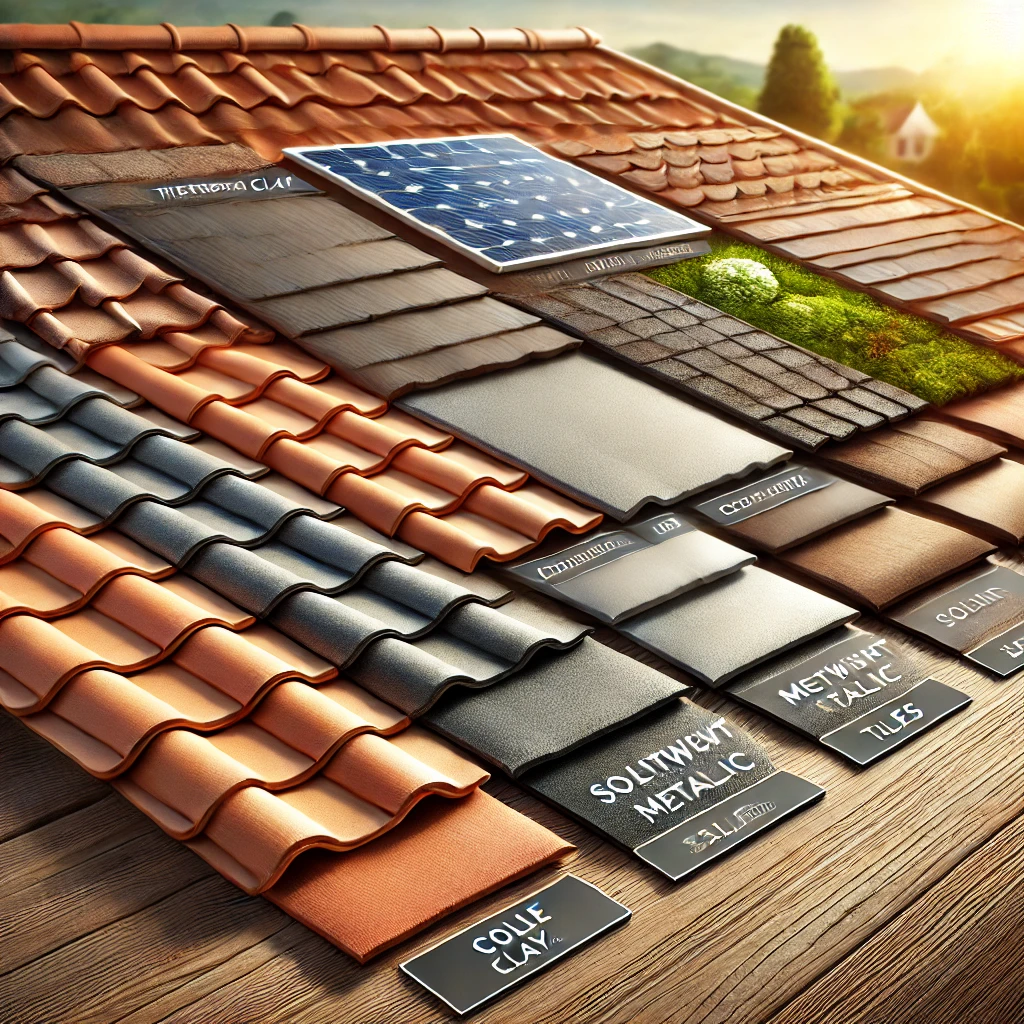 Tuiles en terre cuite