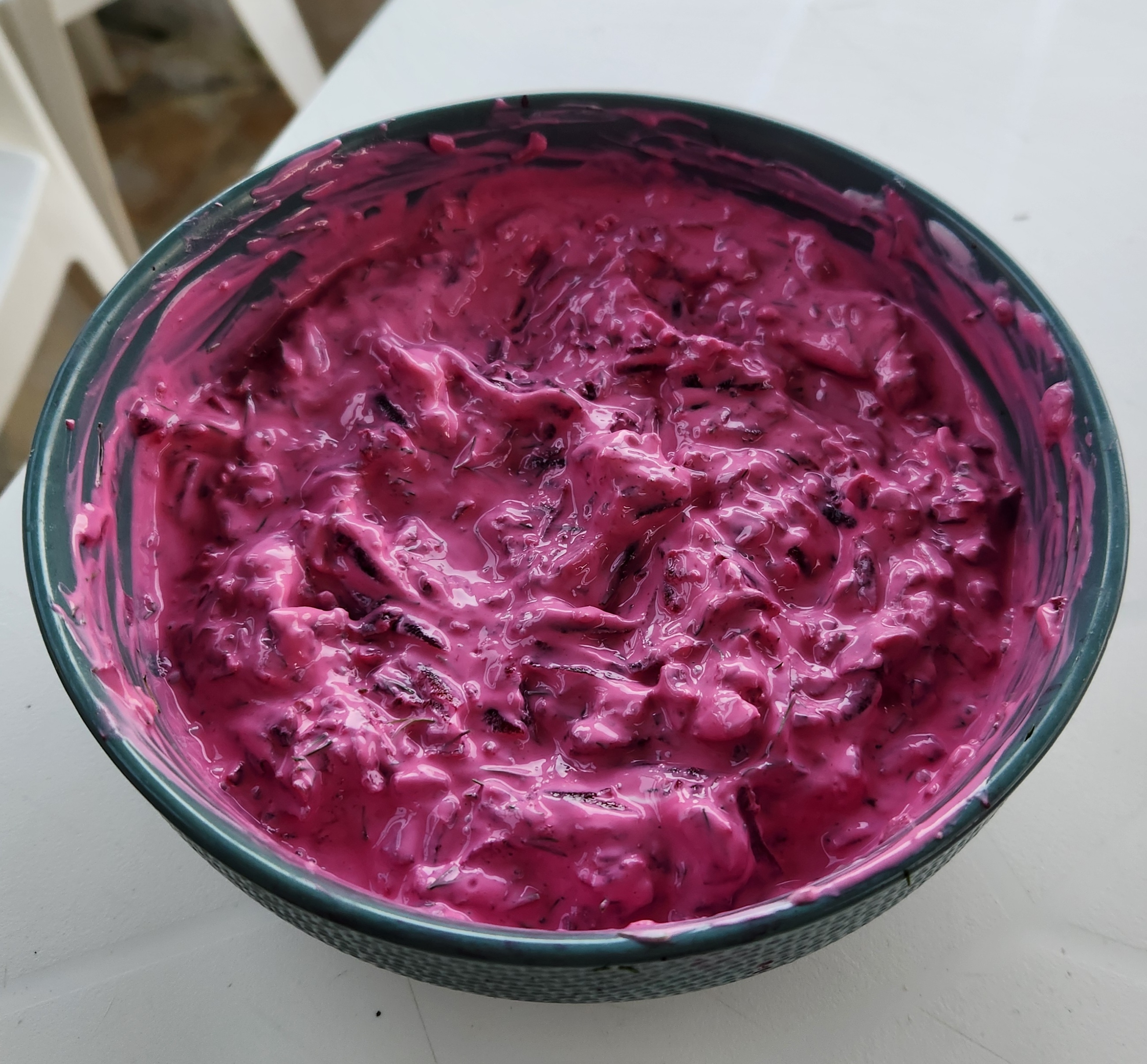 Tzatziki de betterave