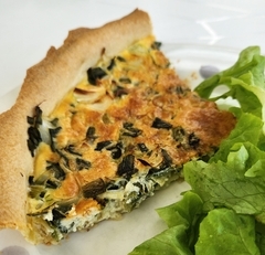 Tarte à l'oignon blanc