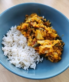Dahl de lentilles aux blettes