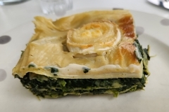 Lasagnes chèvre épinards