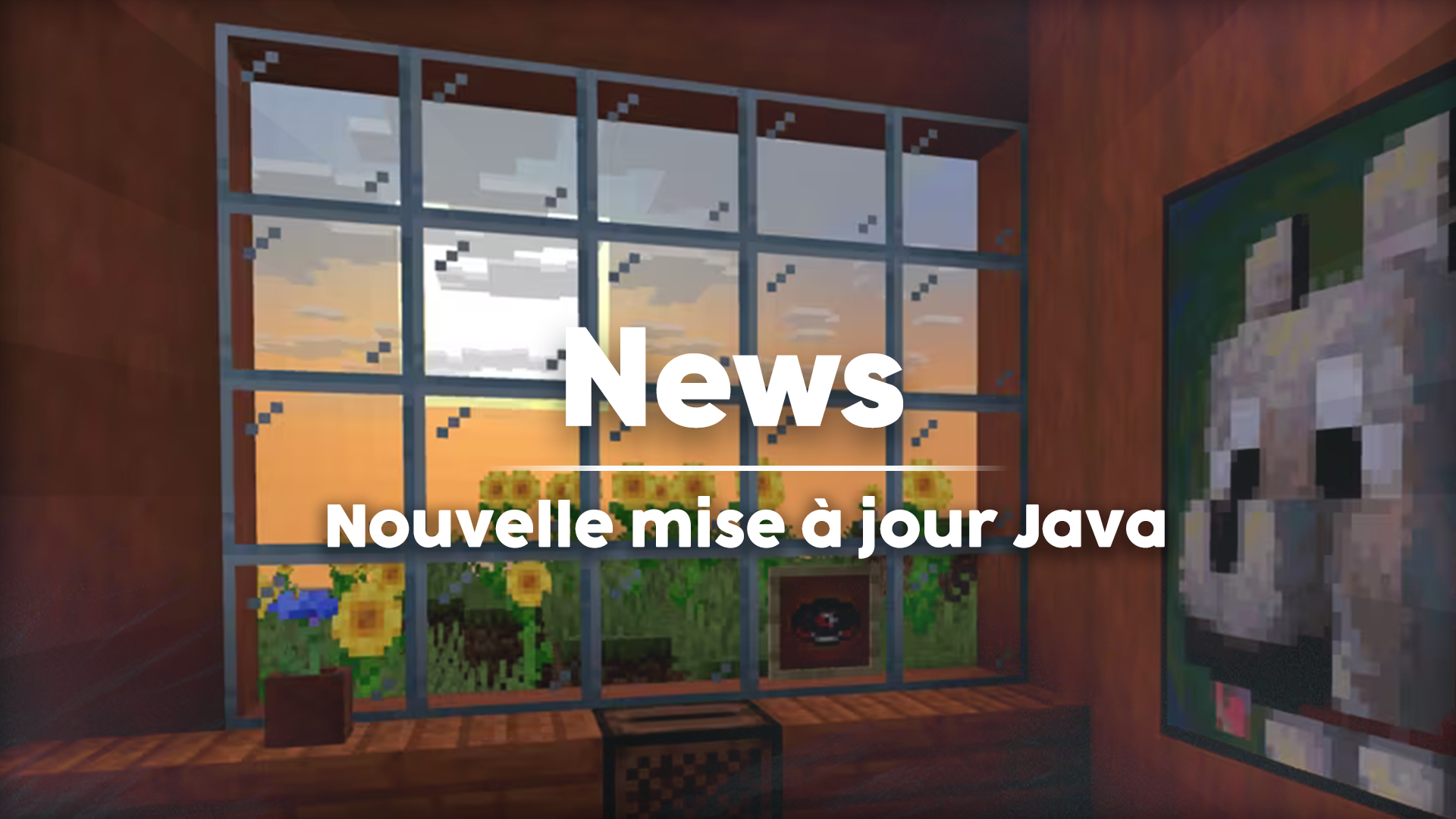 Minecraft 1.21.7 Java — Lava Chicken et peinture Dennis
