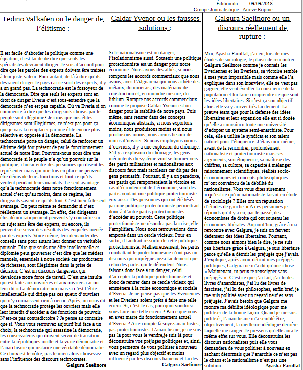 Lettres ouvertes Lettres ouvertes