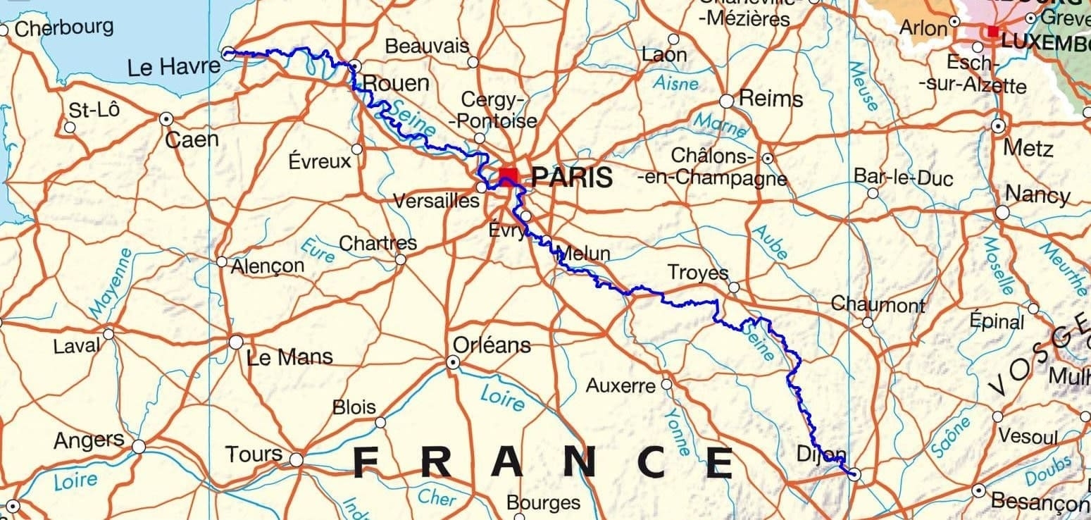 GR2 Randonn&eacute;e sur le Sentier de la Seine 1