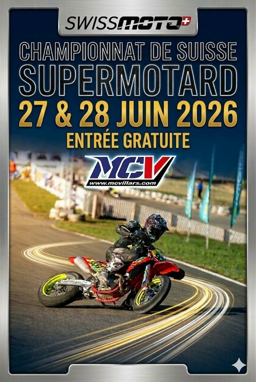 Moto – Supermotard à Villars-sous-Ecot