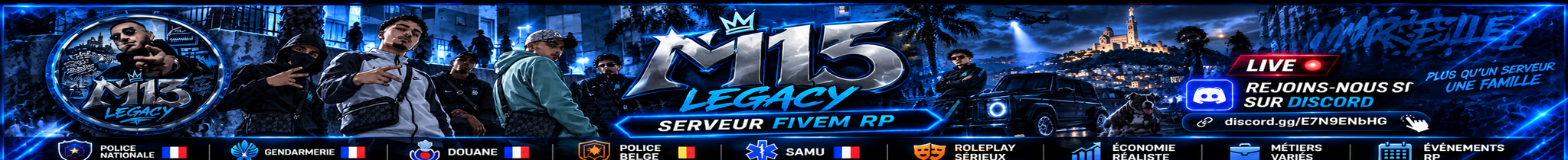 Detalhes do servidor MARSEILLE 13 LEGACY