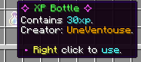 Iconic-BottleEXP - Fully customized | SpigotMC - High Performance ...