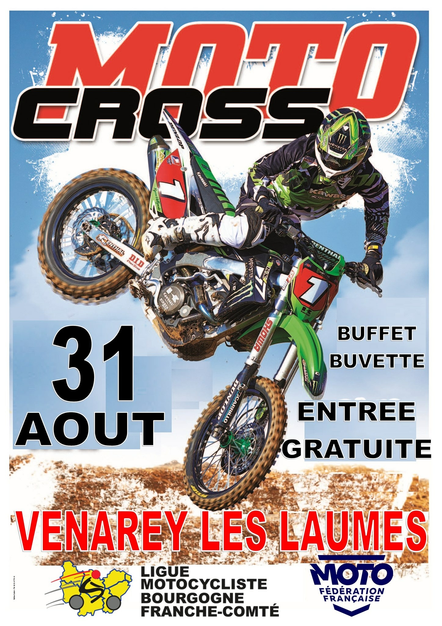 Motocross à Venarey-les-Laumes.