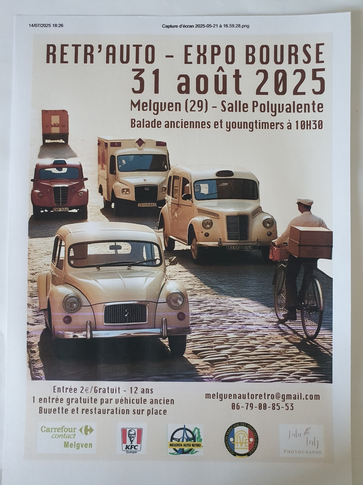 Melgven Rétro’Auto.