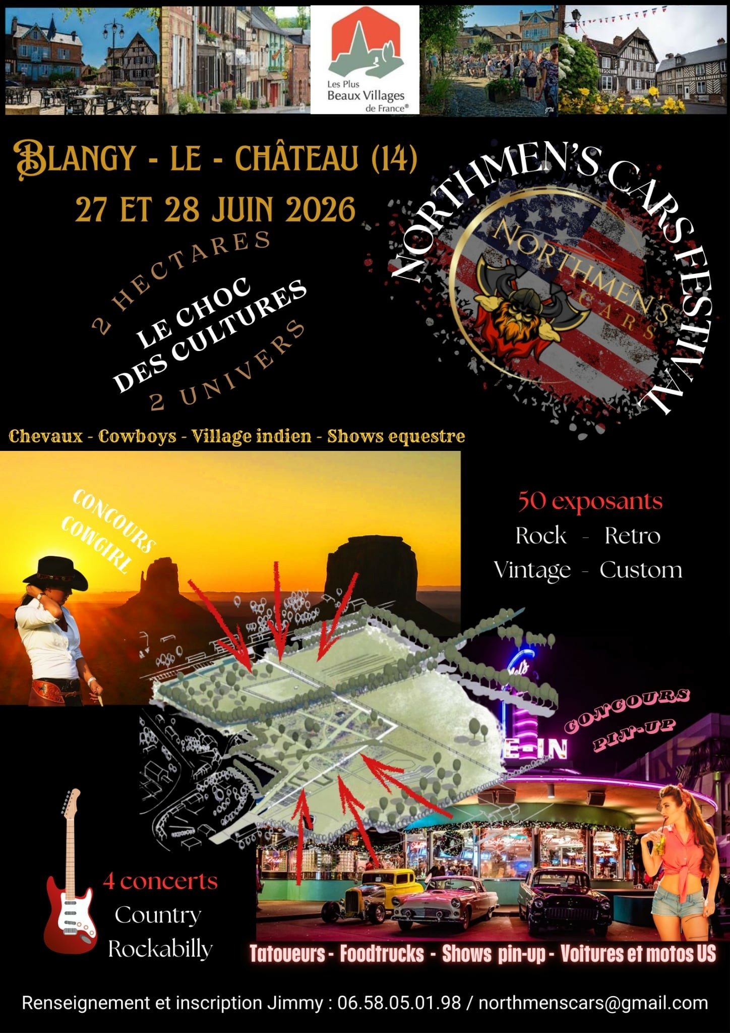 Auto US – Northmen’s Cars Festival à Blangy-le-Château