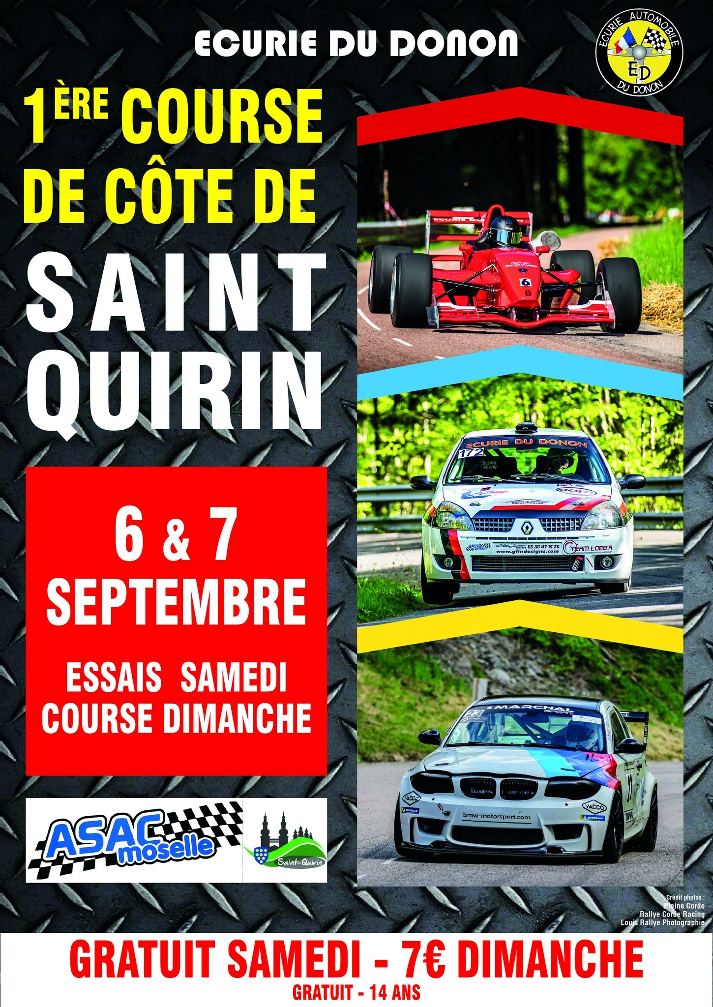 Course de Côte de Saint-Quirin.
