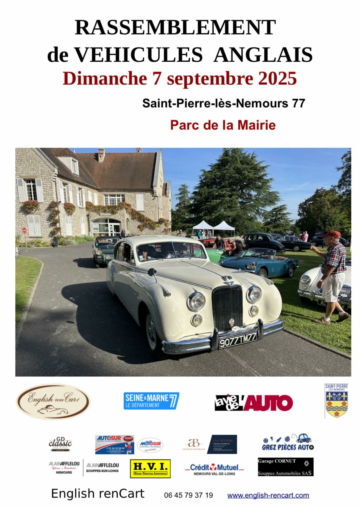 Véhicules Anglais à Saint-Pierre-lès-Nemours.