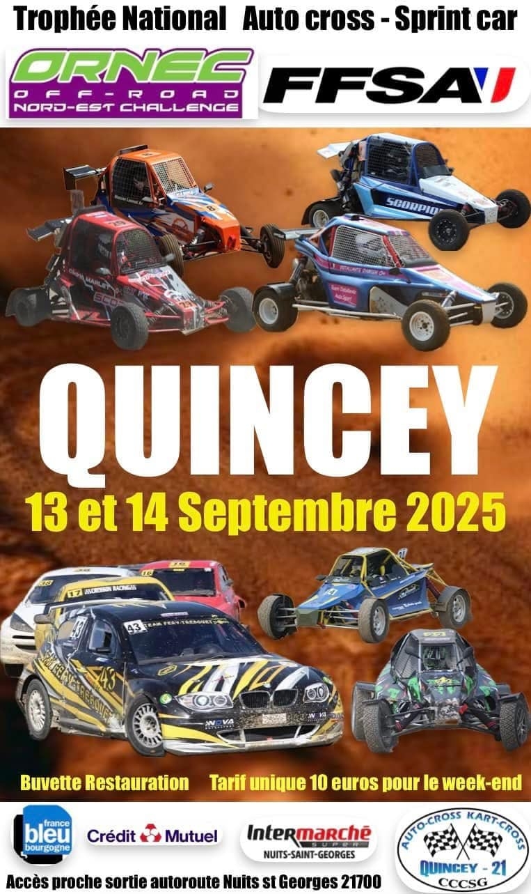 Autocross et Sprint-Car à Quincey