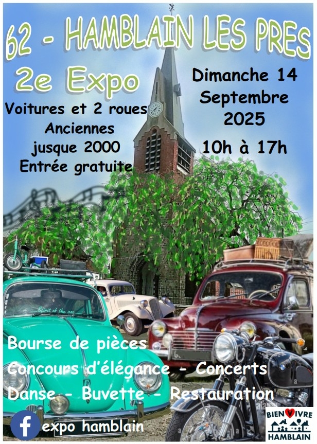 Expo-Bourse Auto Moto à Hamblain-les-Prés.