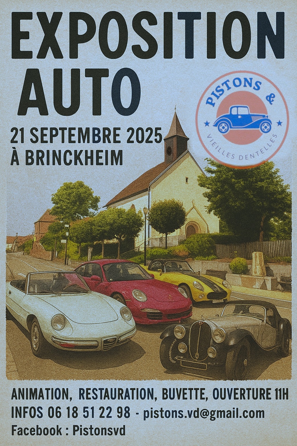 Rassemblement Véhicules de Collection à Brinckheim.