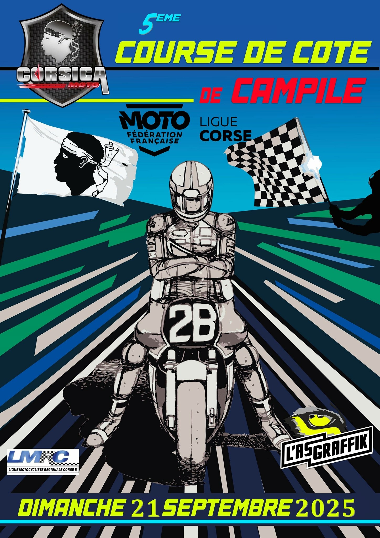 Moto – Course de Côte de Campile.