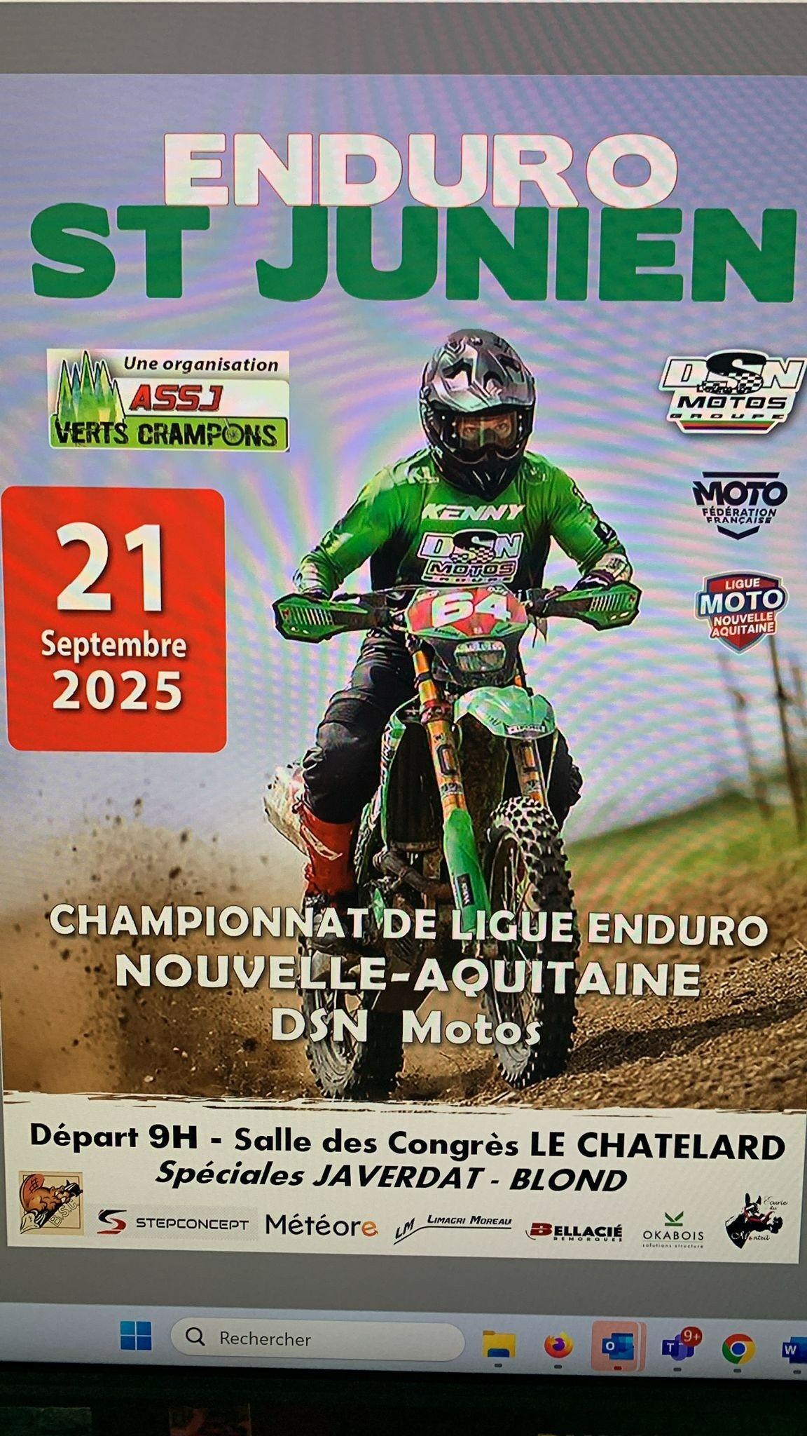 Moto TT – Enduro de Saint-Junien.