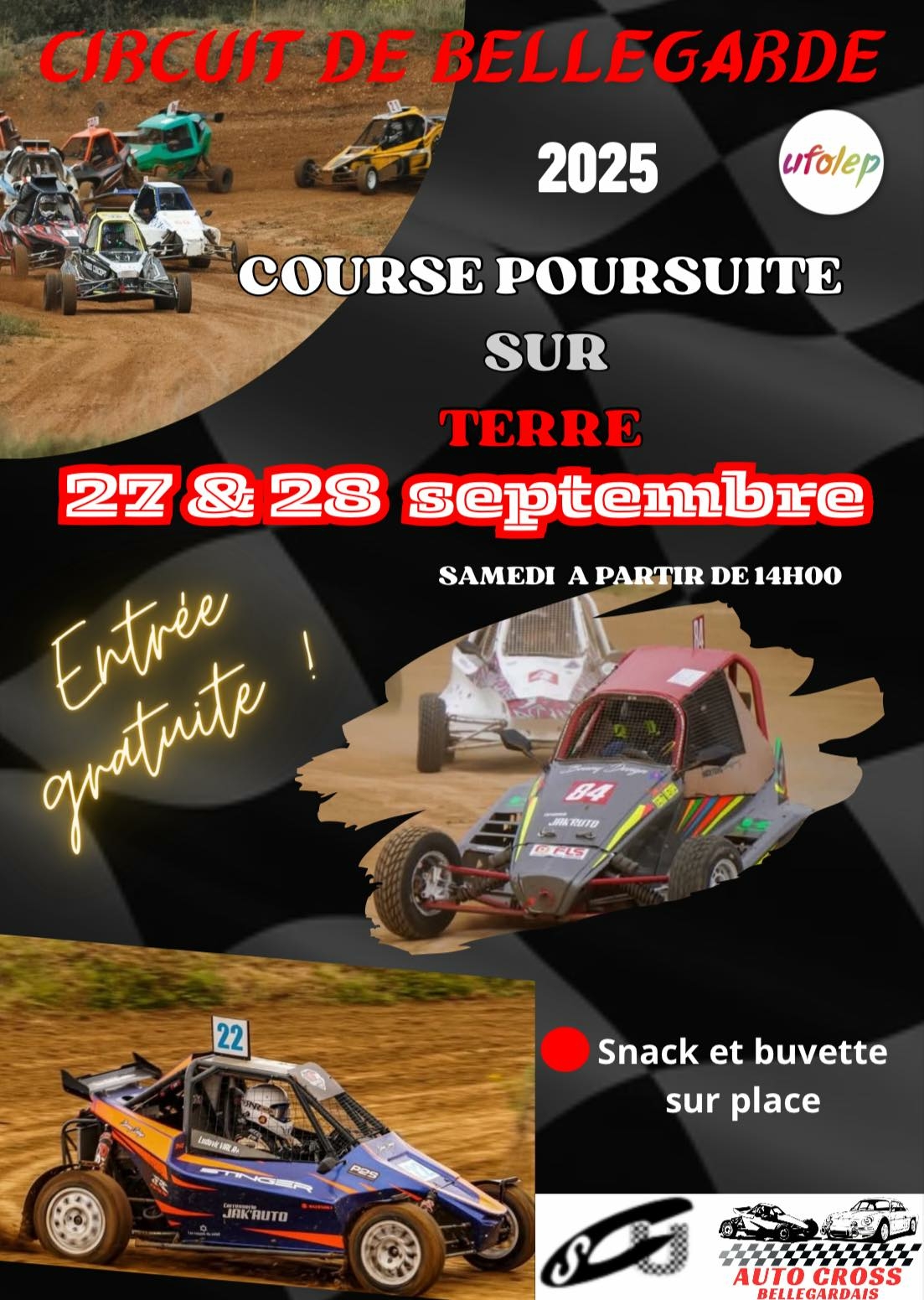 Kart-Cross et Poursuite sur Terre à Bellegarde – Annulé !