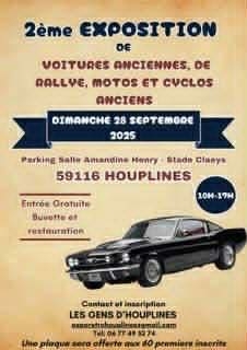 Exposition Véhicules Anciens à Houplines