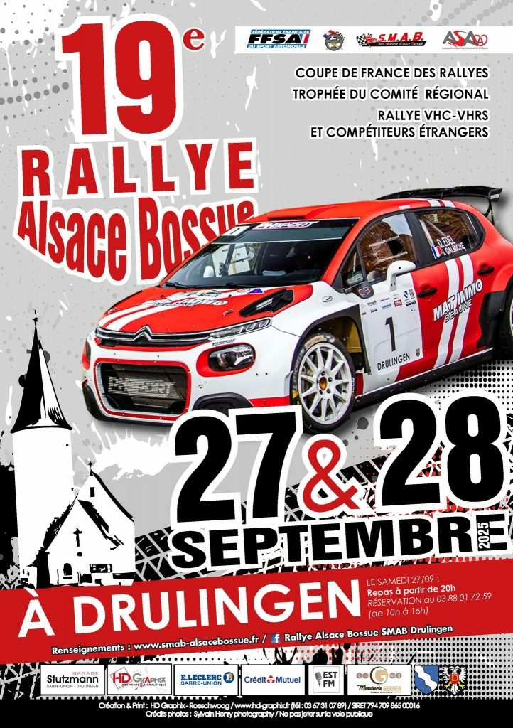 Rallye de l’Alsace Bossue.