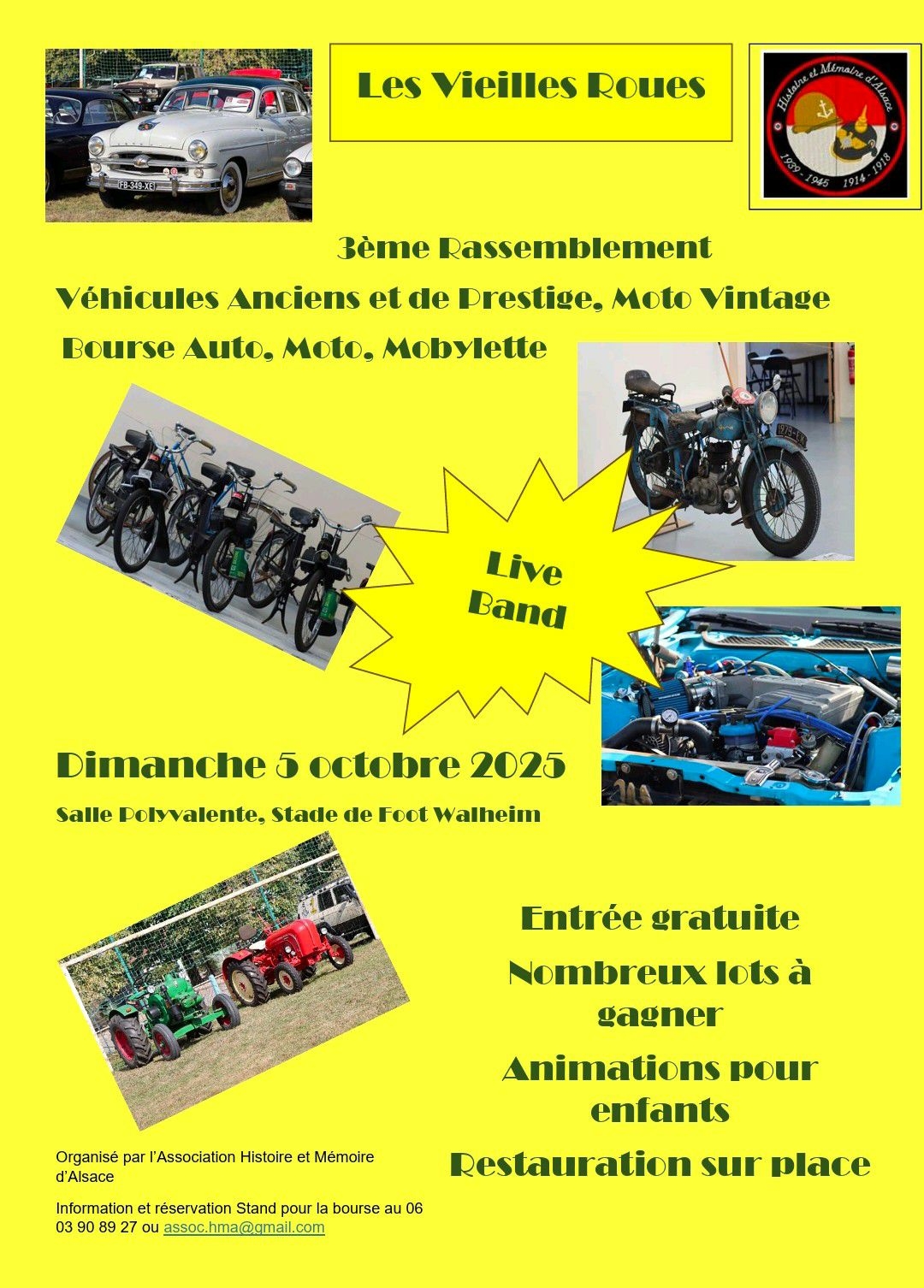 Rassemblement Véhicules Anciens à Walheim.