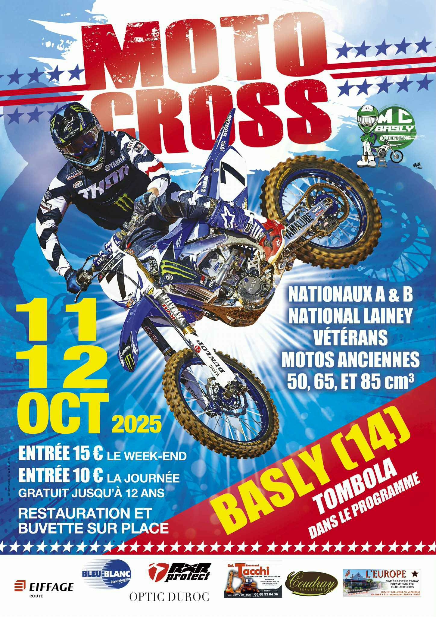 Motocross à Basly