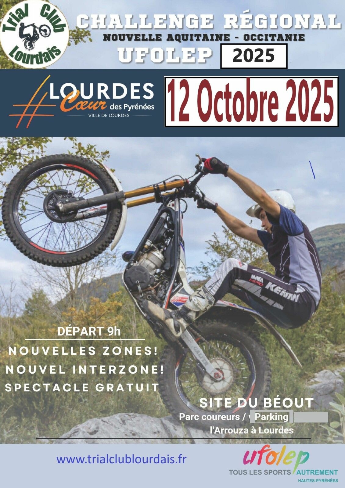 Moto TT – Trial à Lourdes