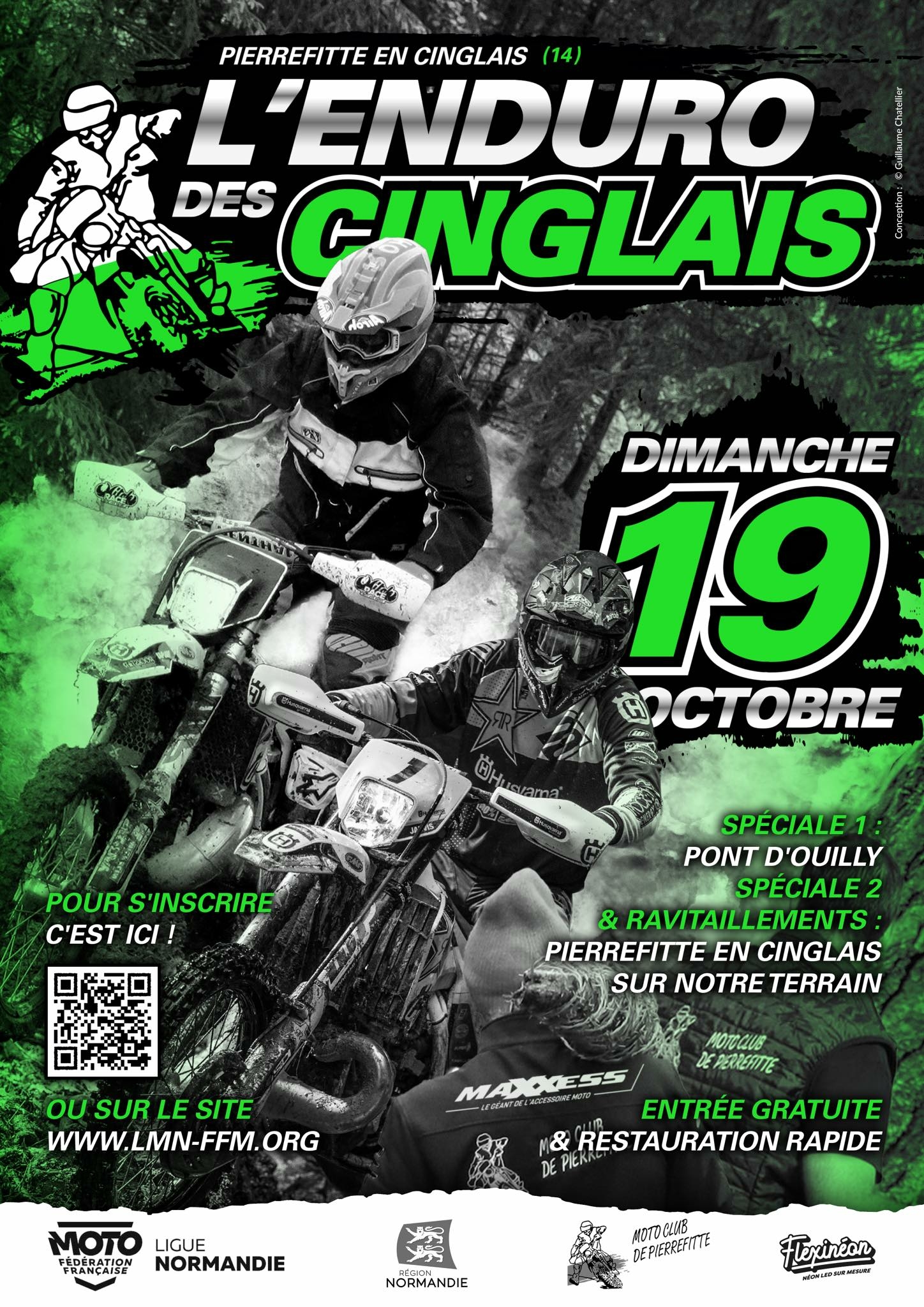 Moto TT – Enduro à Pierrefitte-en-Cinglais.