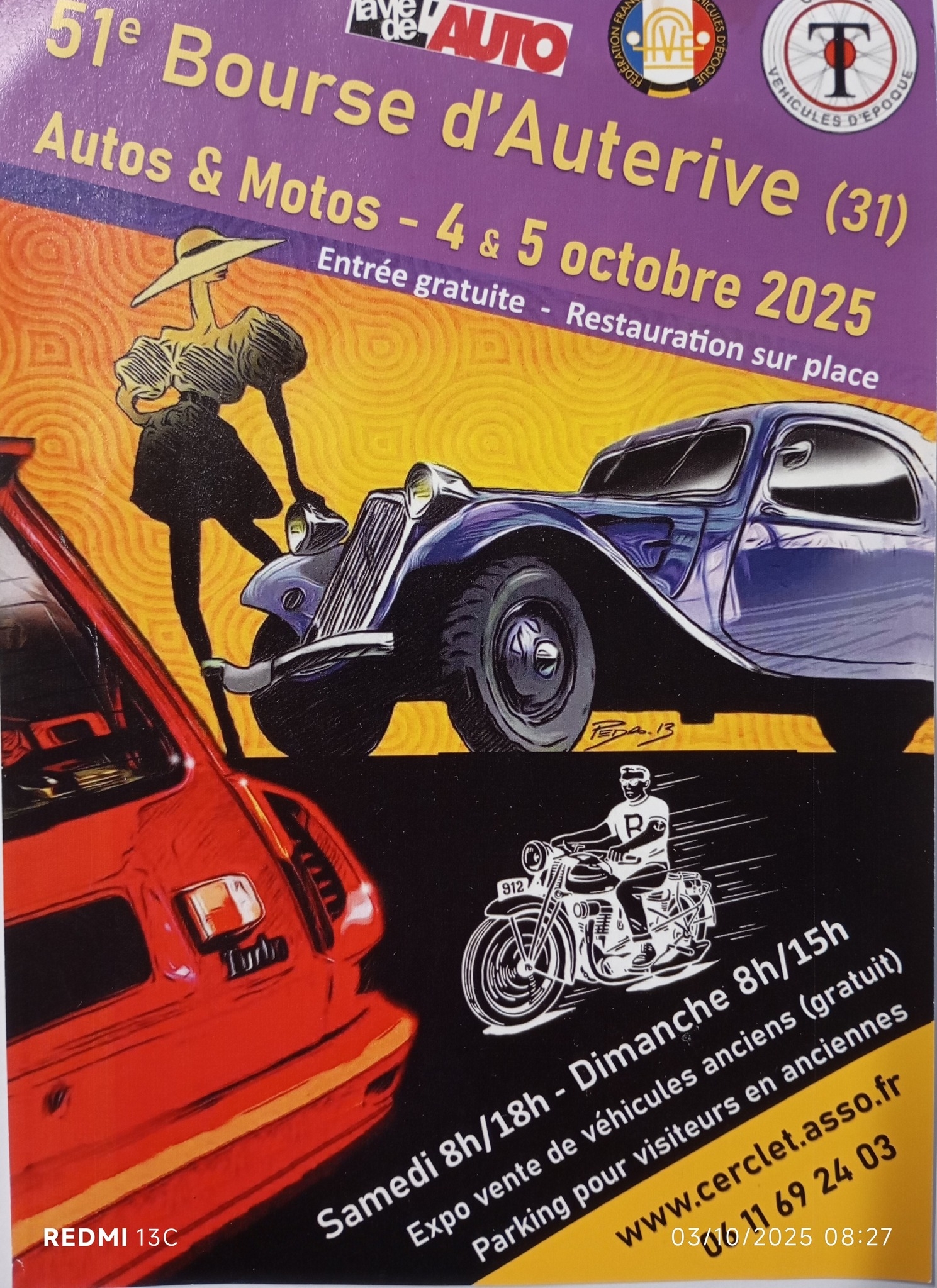 Bourse d’Echange de Véhicules Anciens à Auterive.