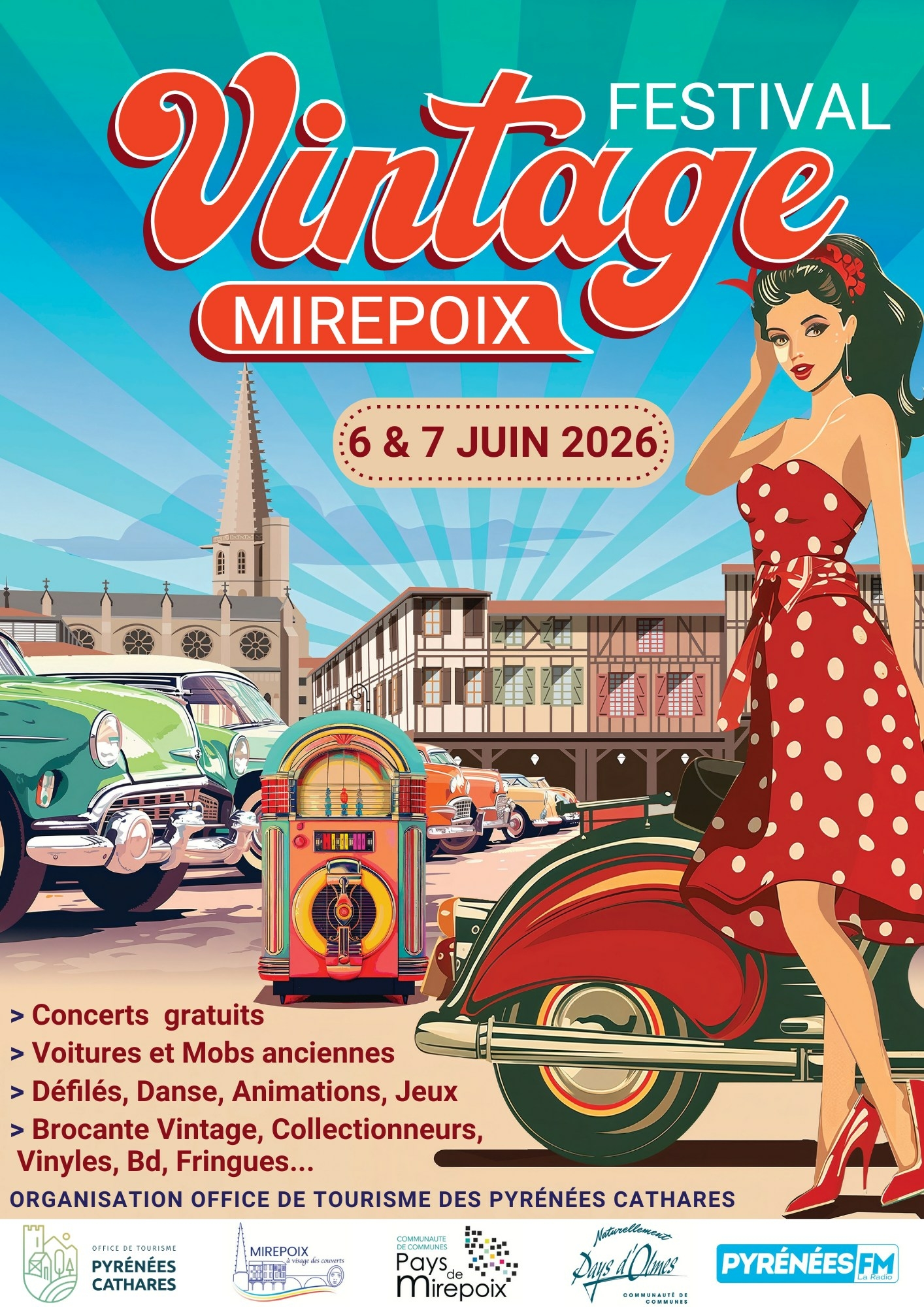 Festival Vintage à Mirepoix