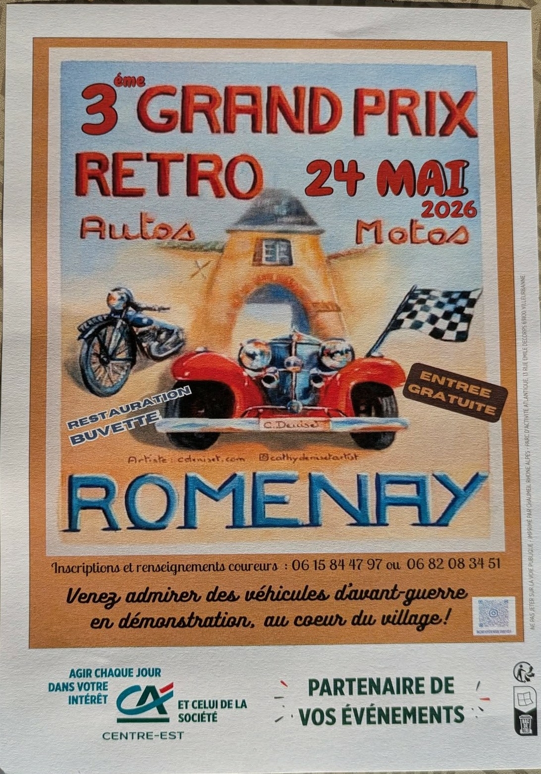 Grand Prix Rétro à Romenay