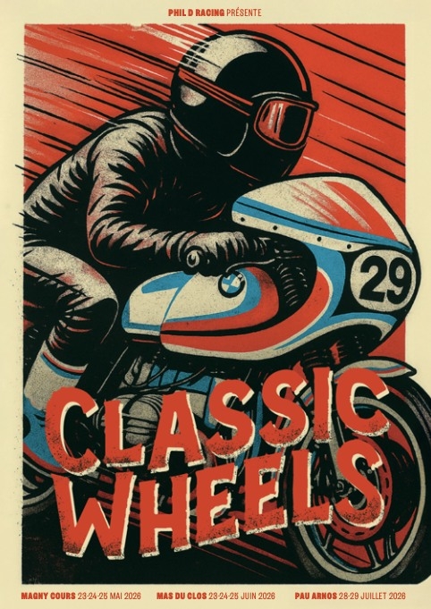Moto – Classic Wheels sur le Circuit du Mas du Clos