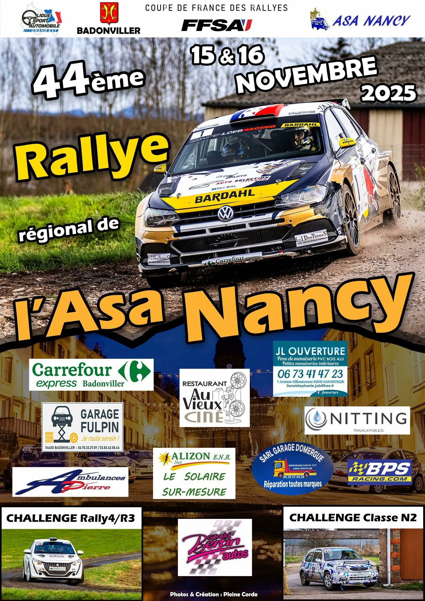 Rallye de Nancy.