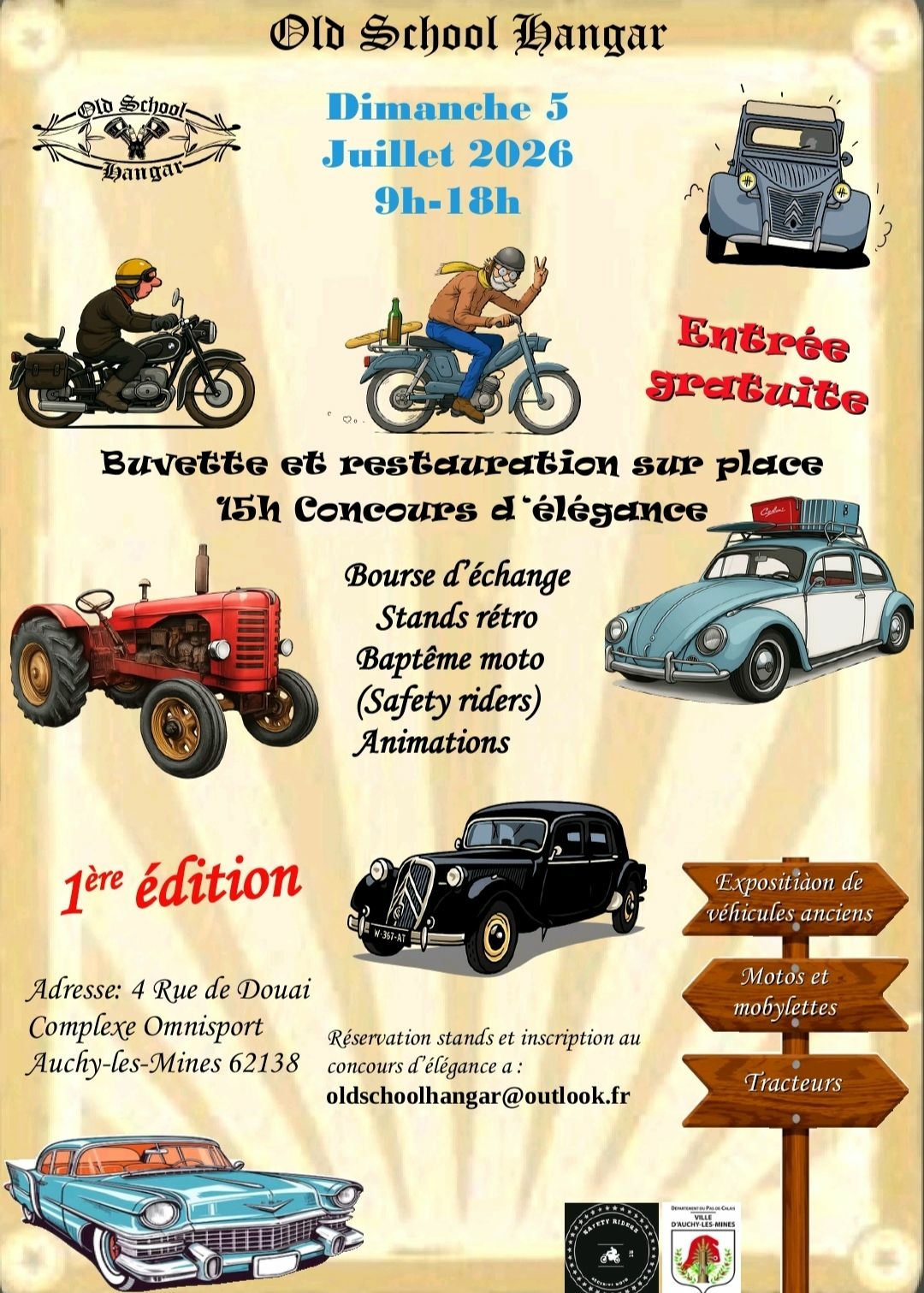 Véhicules Anciens à Auchy-les-Mines