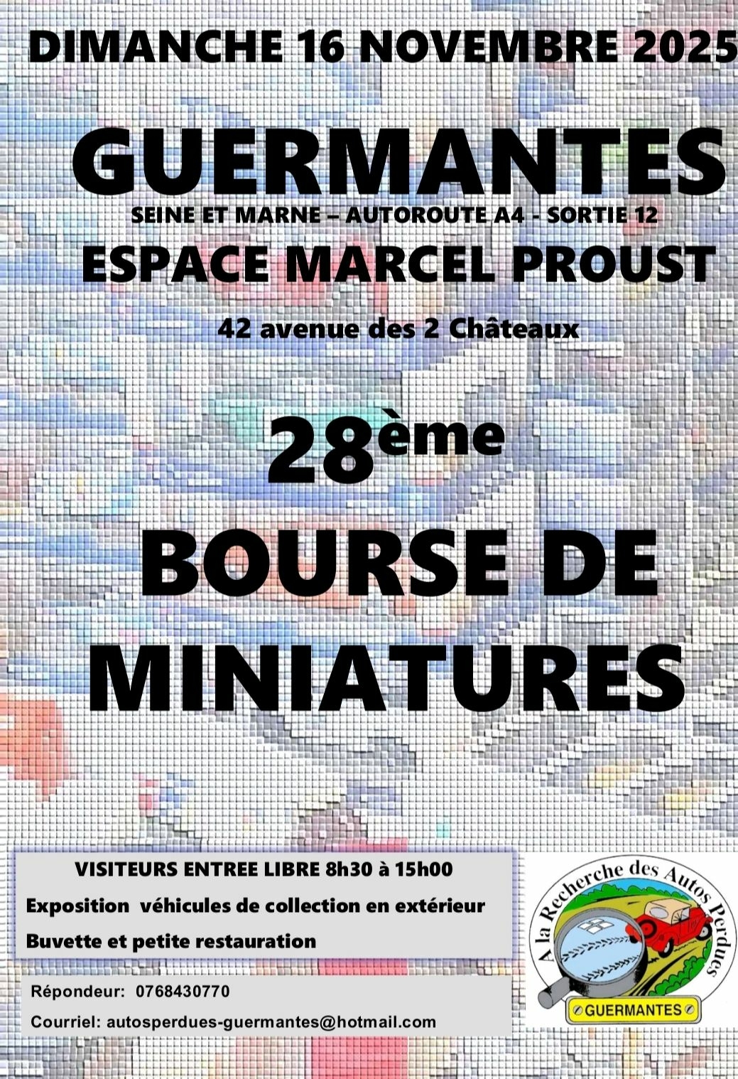Bourse de Miniatures à Guermantes.