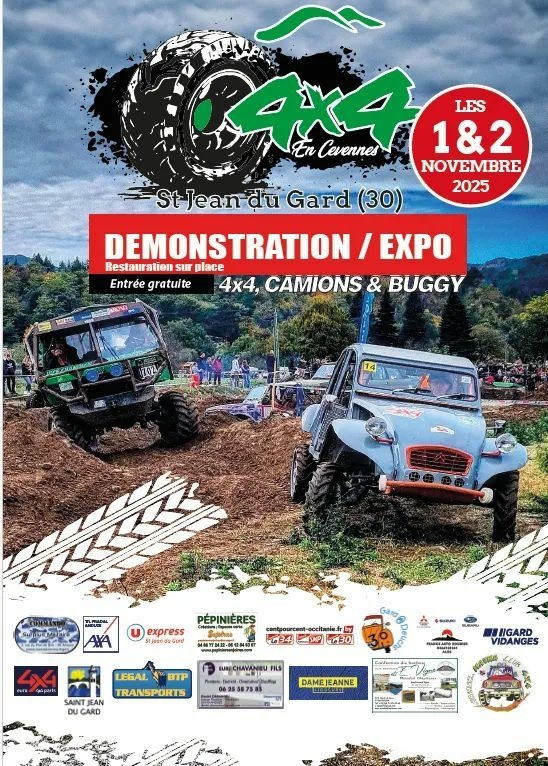 4×4 en Cévennes à Saint-Jean-du-Gard.