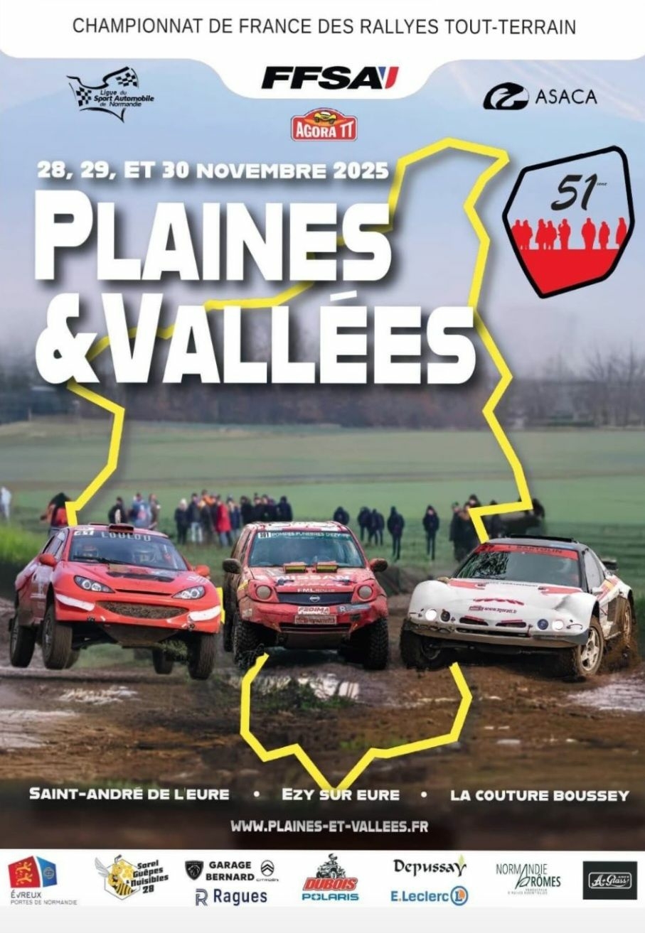 Rallye Plaines et Vallées – CDF Rallye TT