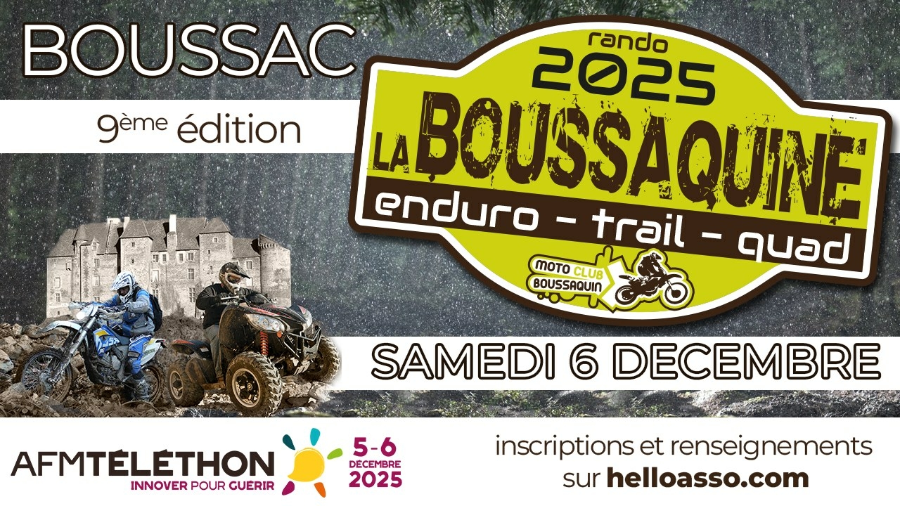 Moto TT – Rando La Boussaquine.