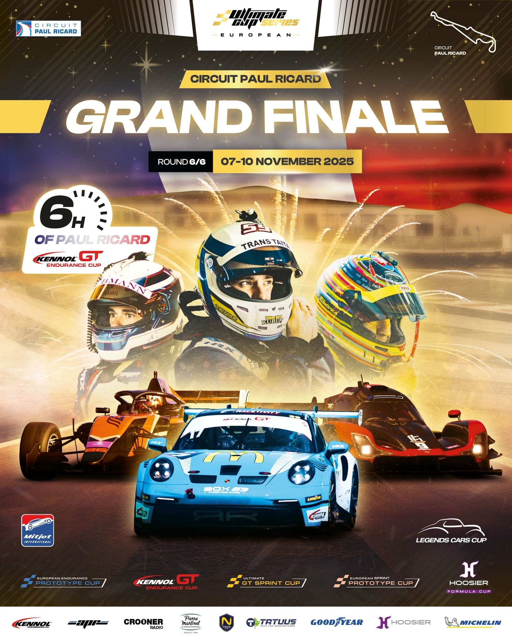 Circuit Auto – Ultimate Cup European Series au Castellet.