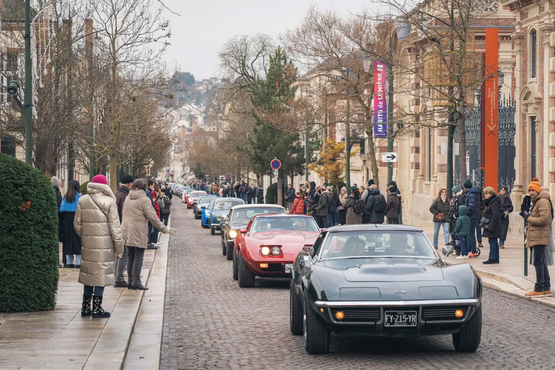 La Mythique Parade Automobile à Epernay.
