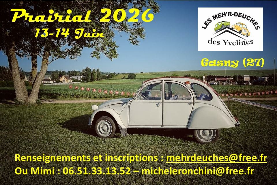 Rencontre 2CV et dérivés à Gasny