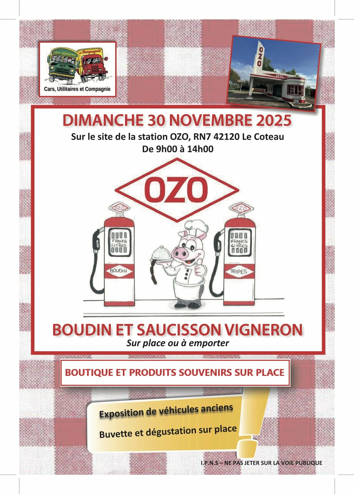 Rassemblement de Véhicules Anciens au Côteau.