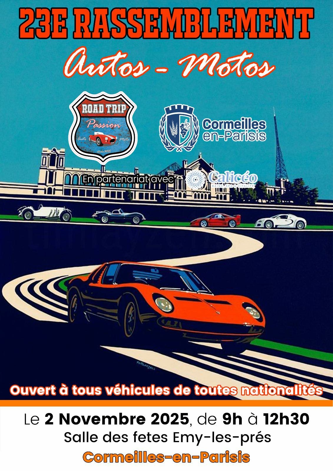 Rassemblement Auto Moto à Cormeilles-en-Parisis