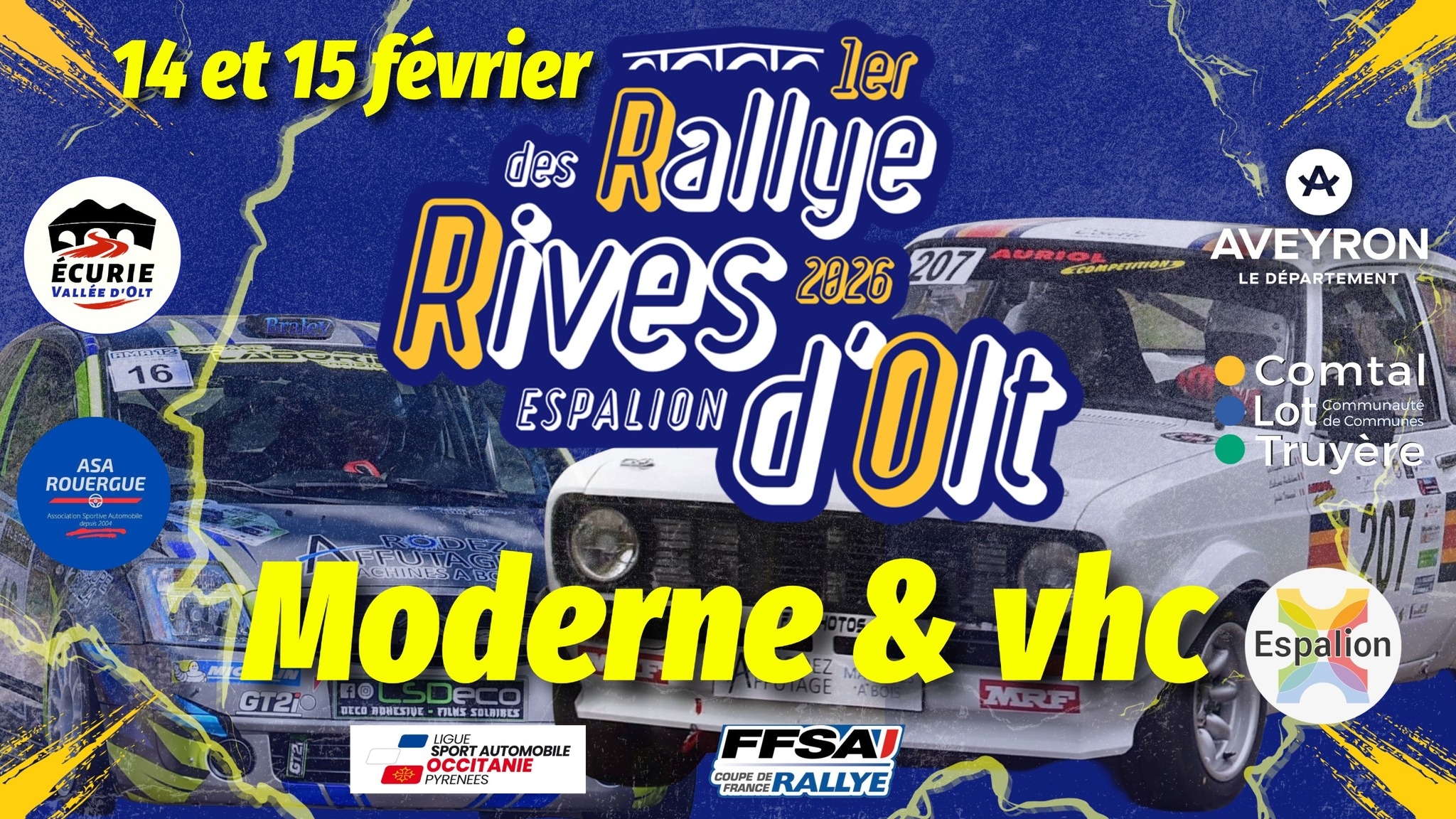 Rallye des Rives d’Olt à Espalion