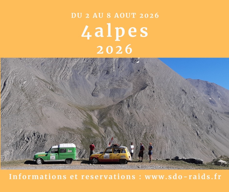 Grande Traversée des Alpes en 4L