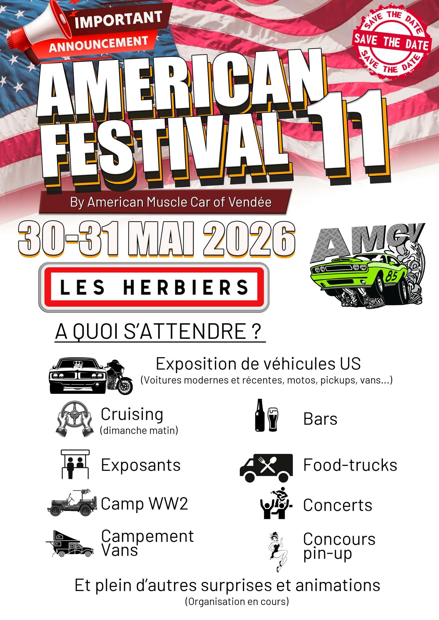 American Festival aux Herbiers