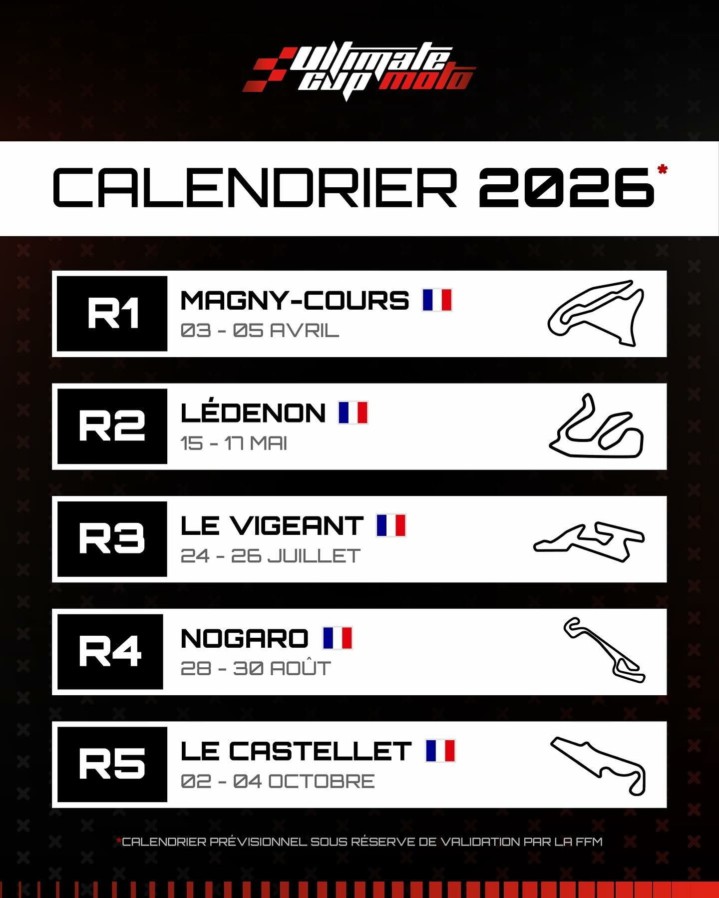 Championnat de France d’Endurance Moto et Courses de Vitesse à Nogaro