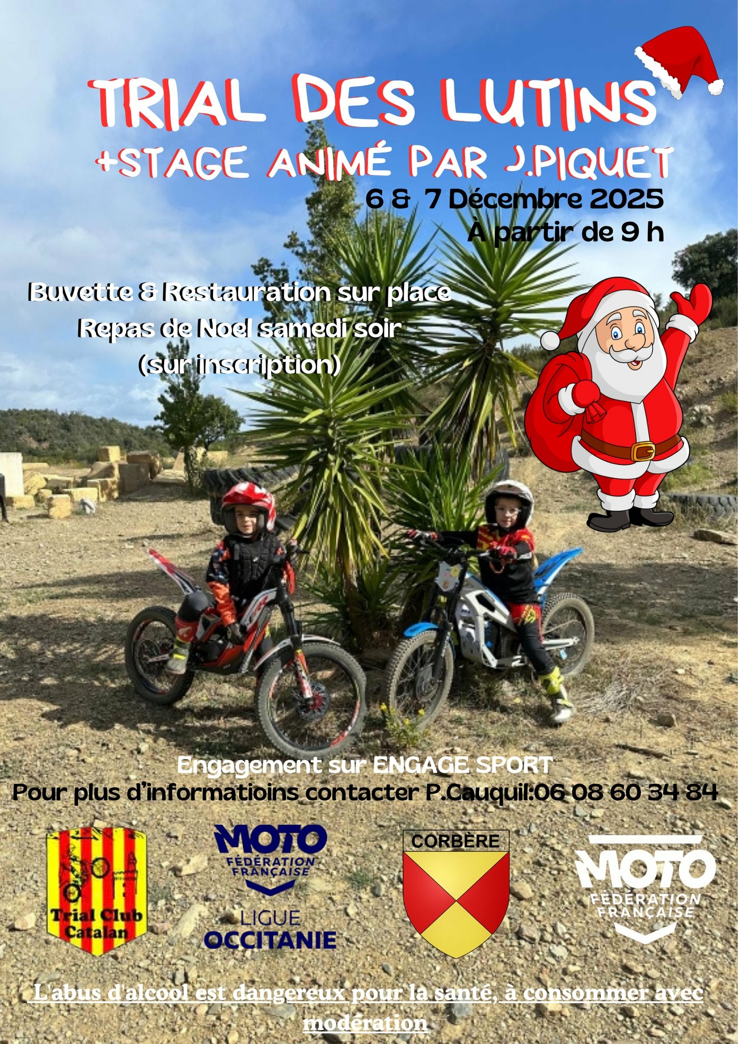 Moto TT – Trial à Corbère